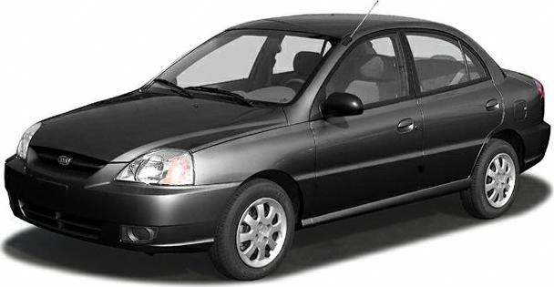 Compact four-door sedan with facelifted 2002 design