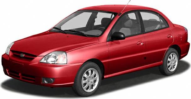 Compact sedan with facelifted front design and alloy-style wheels