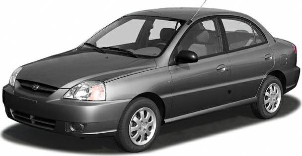 Compact 4-door sedan with facelift front design and clean body lines
