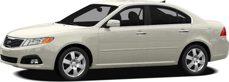Side view of mid-size sedan with smooth lines and alloy wheels