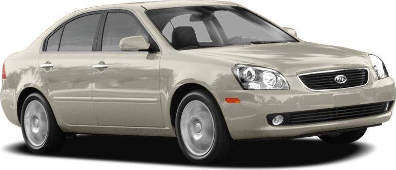 Front-side view of mid-size sedan with distinctive headlights and grille