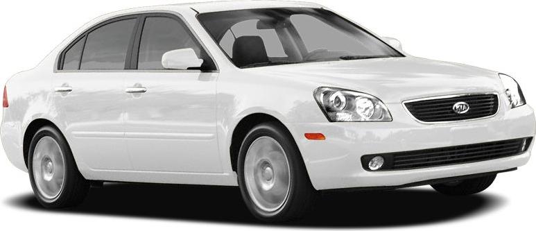 White mid-size sedan with sleek headlights and alloy wheels front-side view