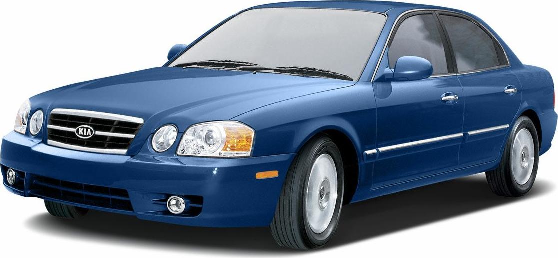 Blue sedan showing front and side view with distinct headlights and grille