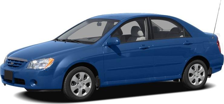 Front-side view of a compact sedan with distinct headlight and wheel design