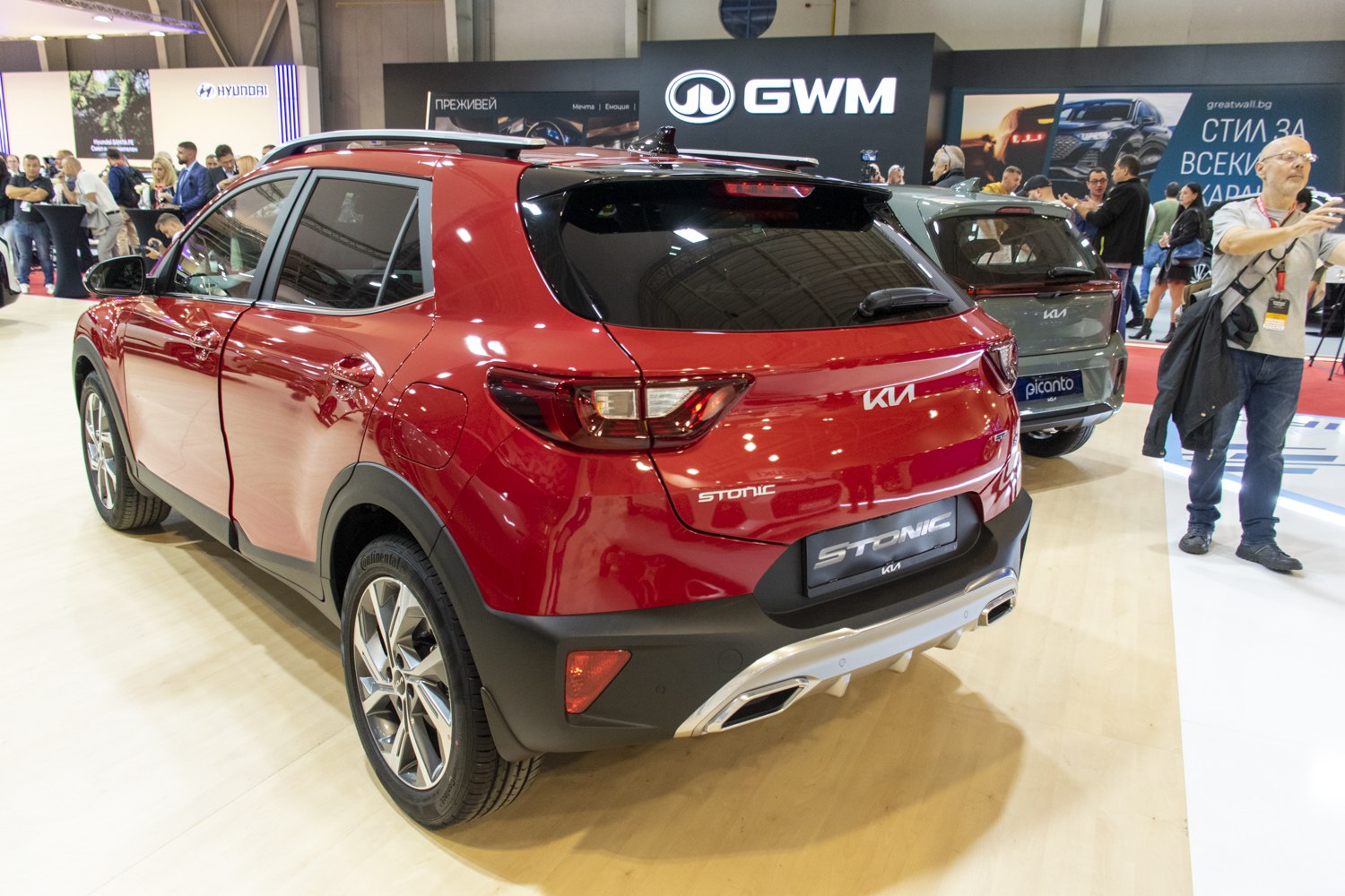 Rear view with LED taillights and modern bumper design