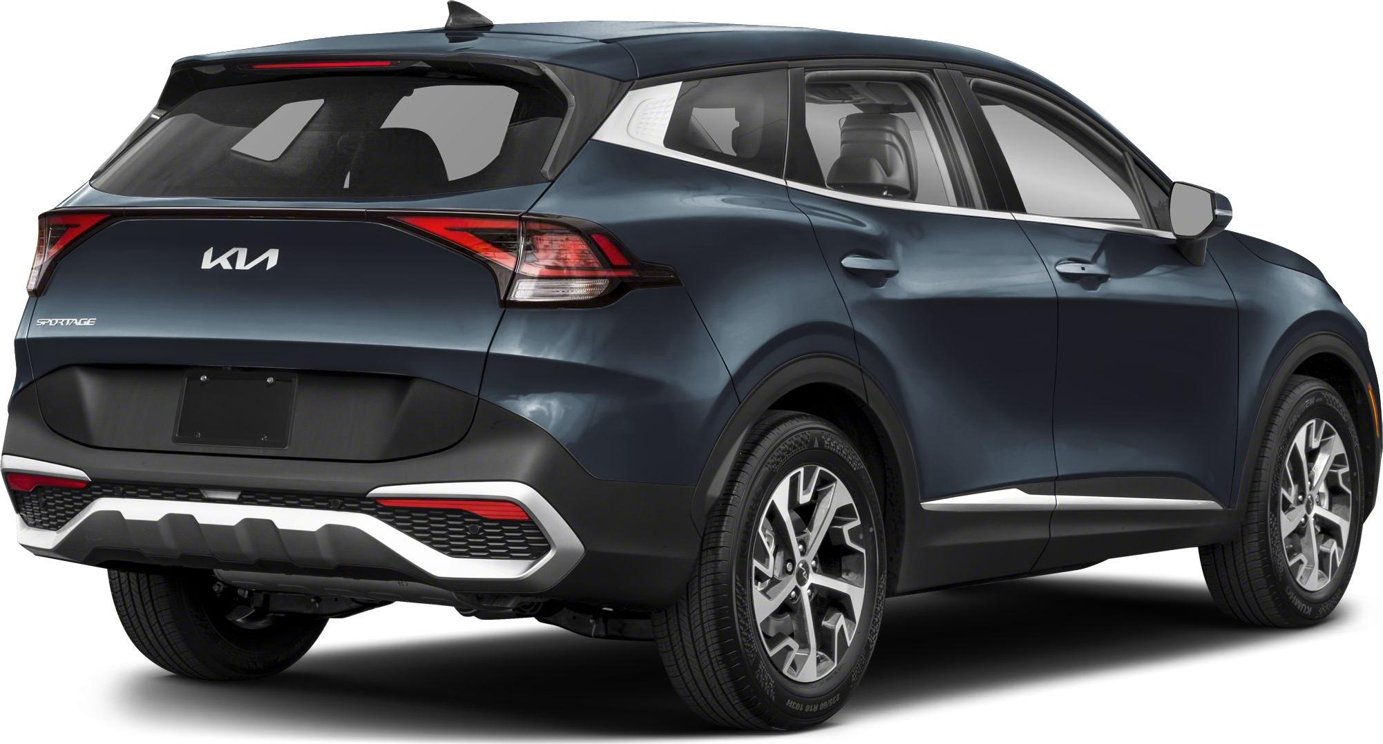 Rear and side profile of a modern SUV highlighting taillights and aerodynamic design