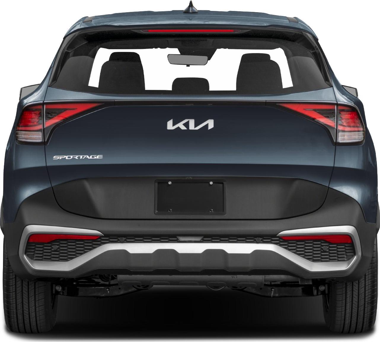 Rear view with modern LED taillights and sculpted rear bumper