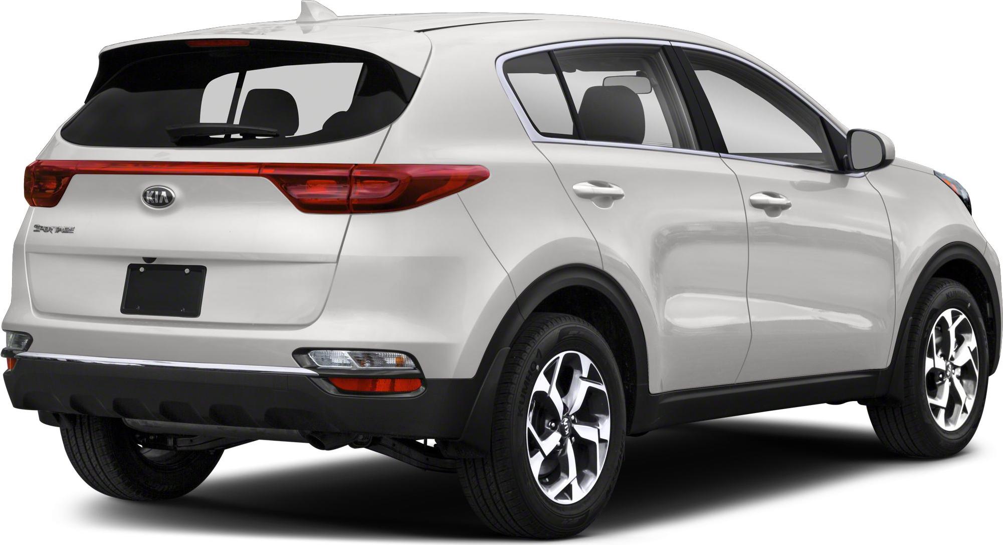 Rear and side profile of a modern SUV with distinctive taillights and alloy wheels