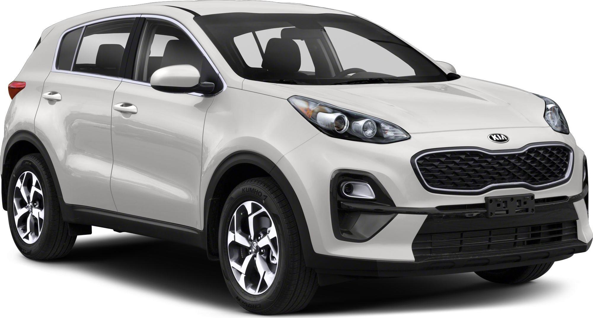 Front and side view with distinctive grille and alloy wheels