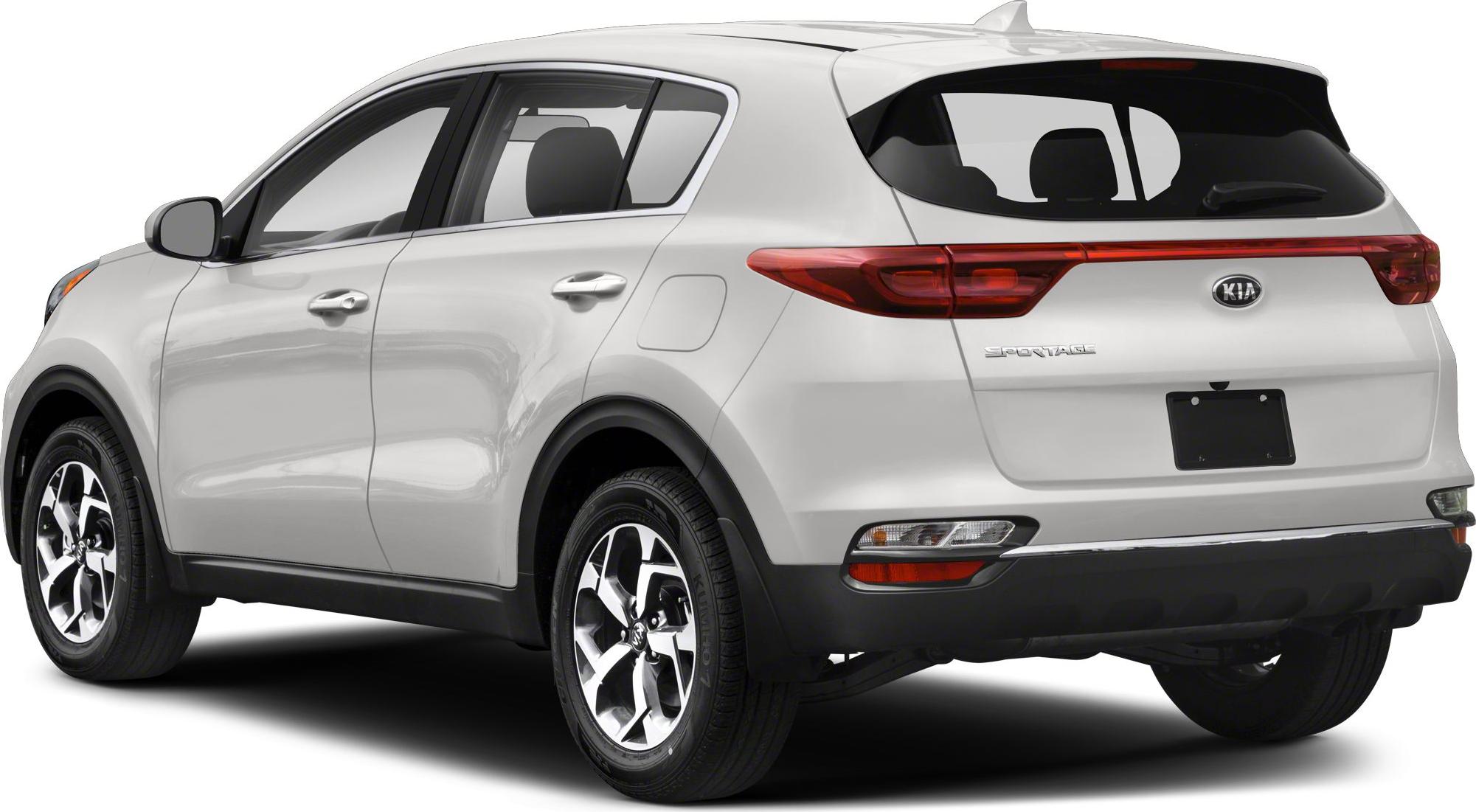 Rear side profile of mid-size SUV with LED taillights and alloy wheels