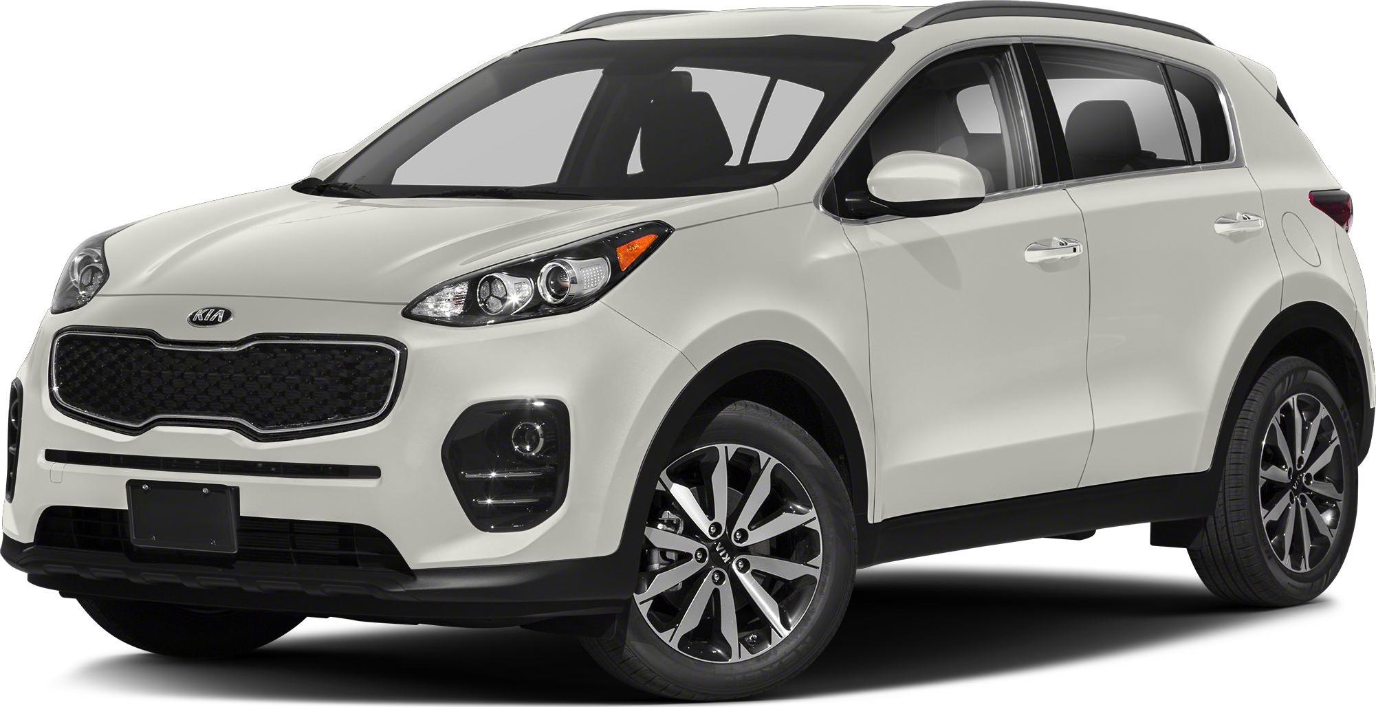SUV front side with black grille and headlights