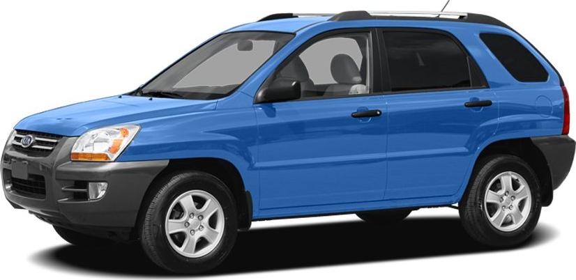 Blue compact SUV side profile with roof rails and alloy wheels