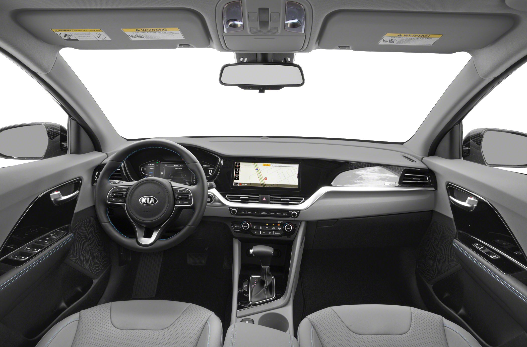 Digital dashboard and touchscreen with ergonomic steering wheel controls