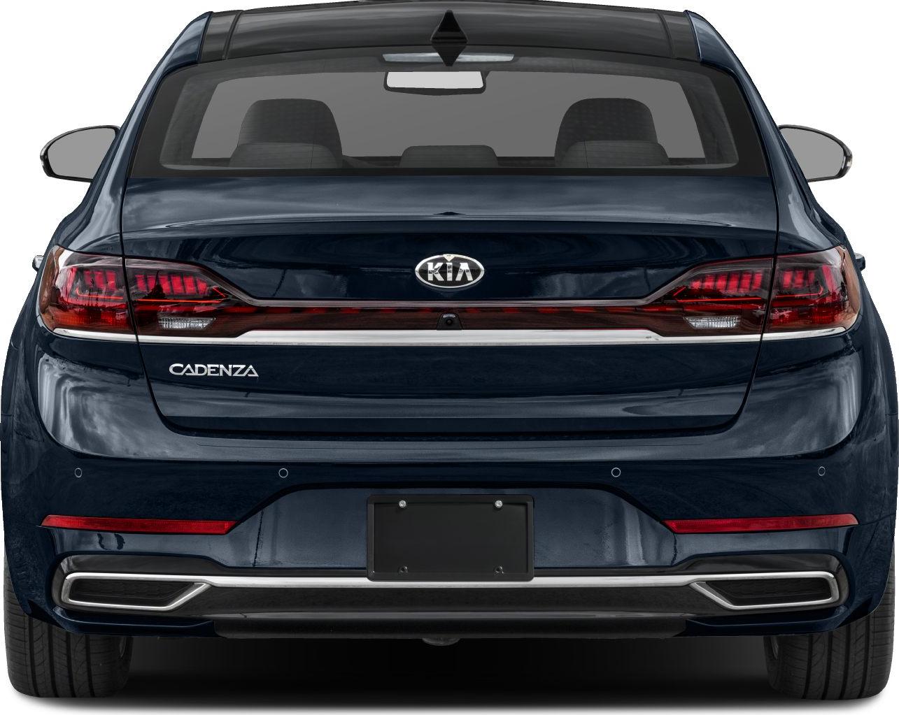Rear view with updated taillights and rear bumper design.