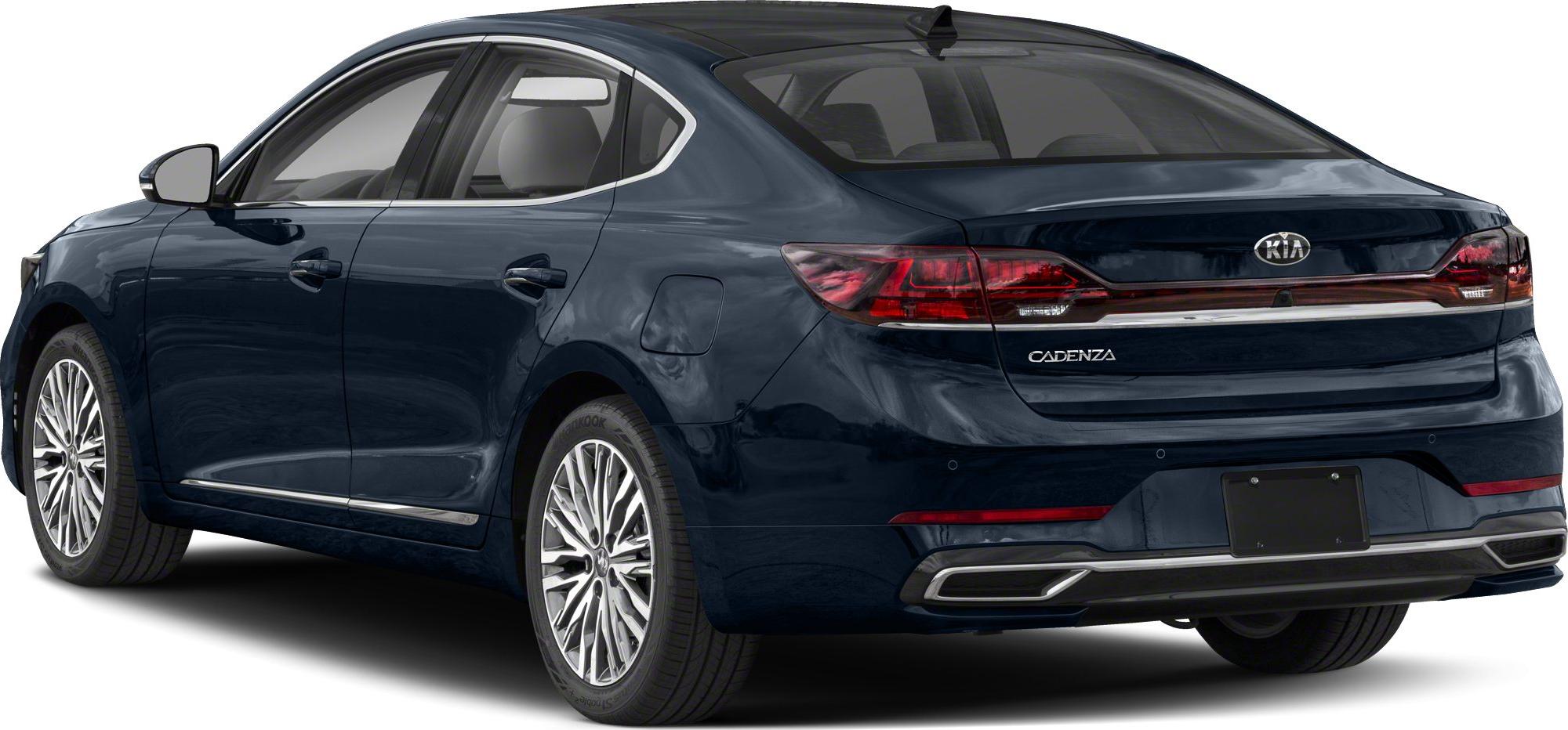 Rear side view with taillights and alloy wheels