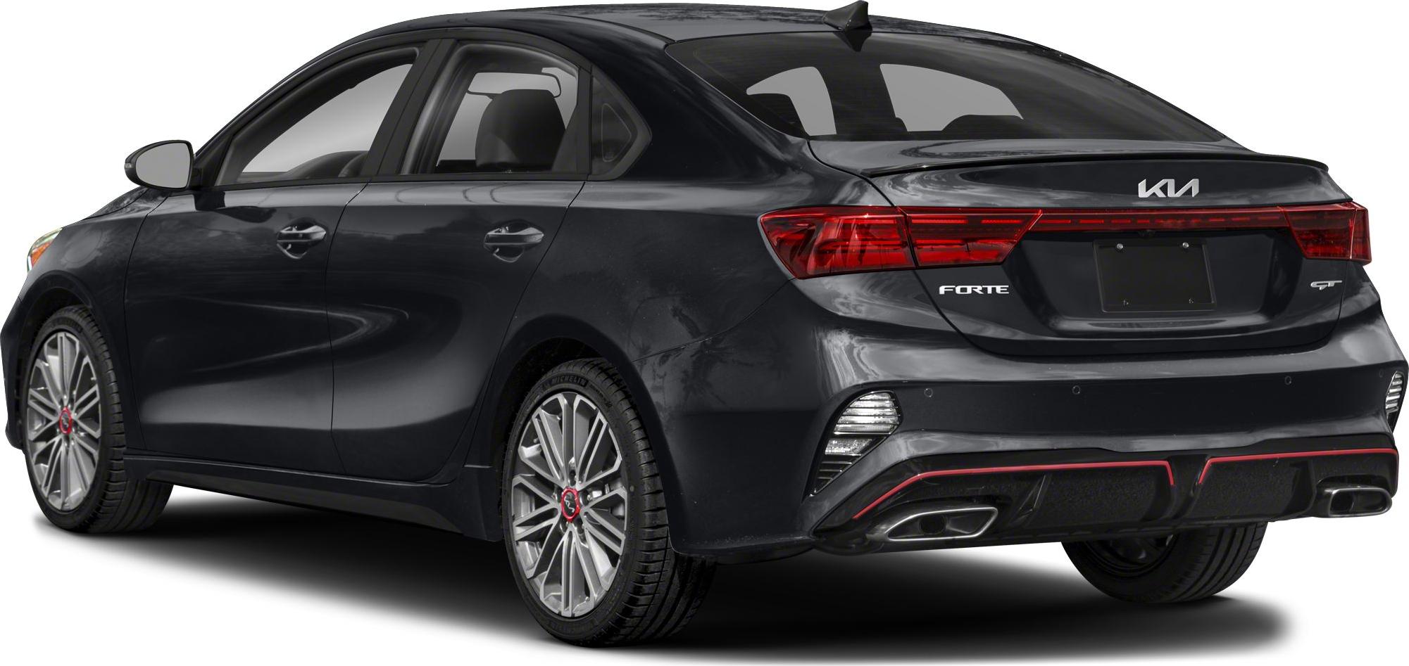 Rear and side view including taillights, sporty bumper, alloy wheels