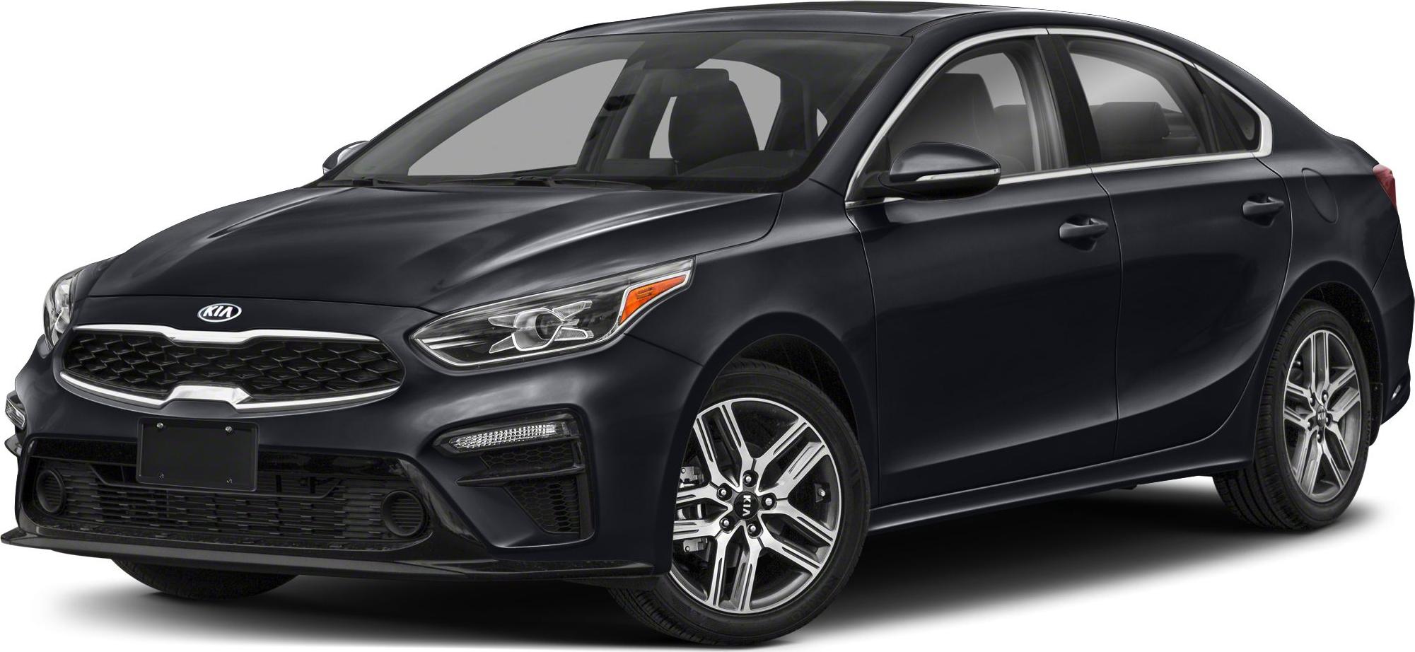 Front angled view with LED headlights and multi-spoke alloy wheels