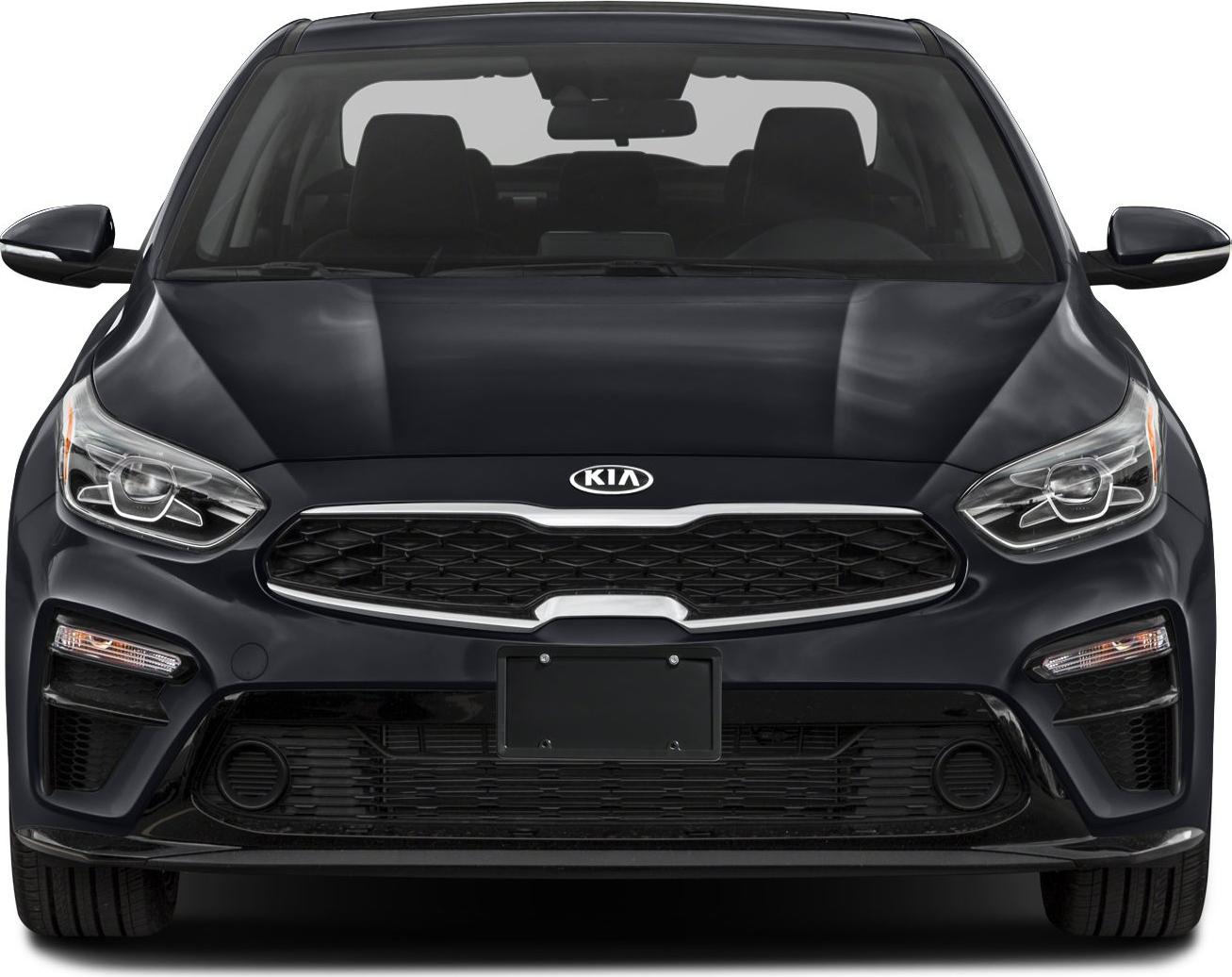 Close-up of front grille and headlights design