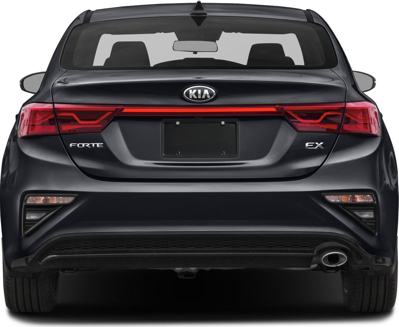 Rear view with LED tail lights and EX trim badge