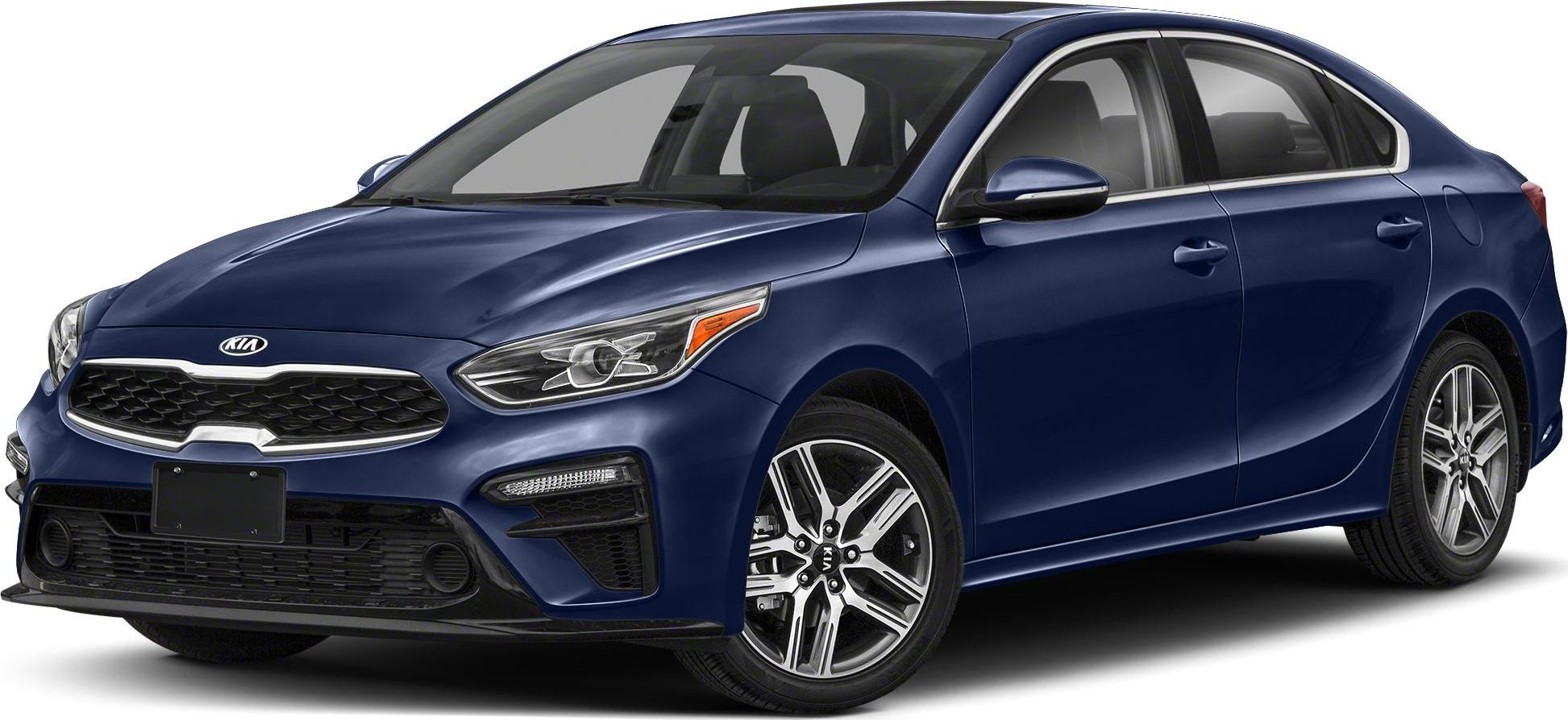 Modern sedan front corner with sharp headlights and alloy wheels