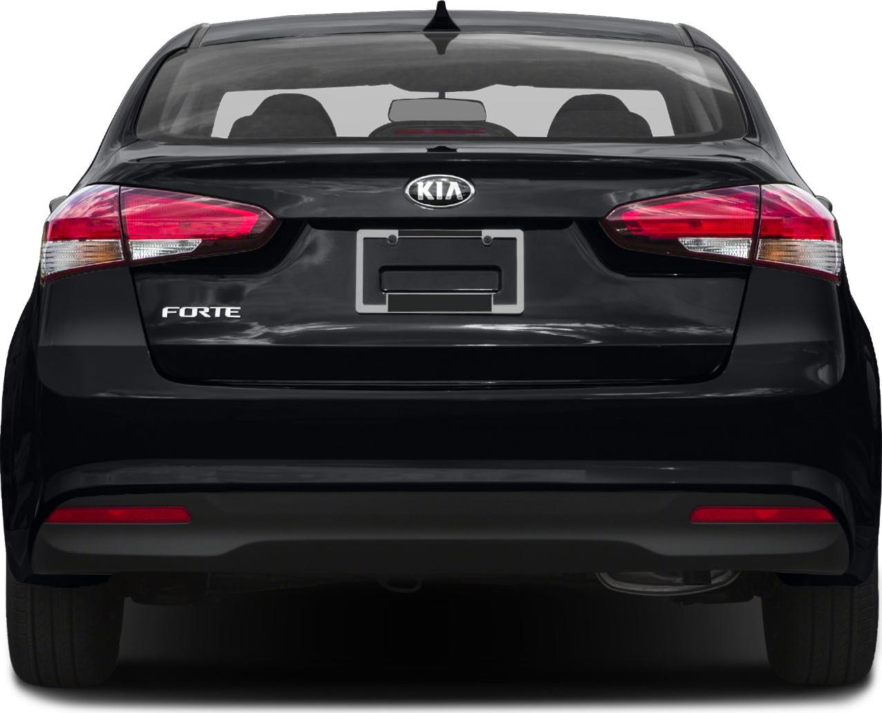 Rear view with distinctive tail lights and clean bumper design.