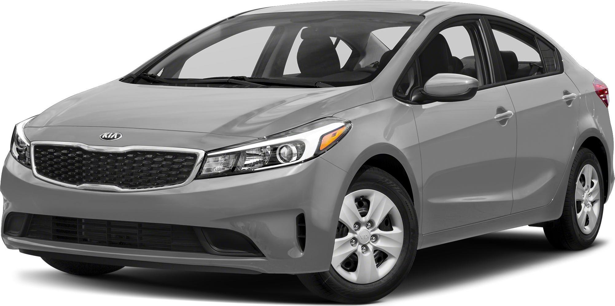 Front side view with grille and headlights of a compact sedan