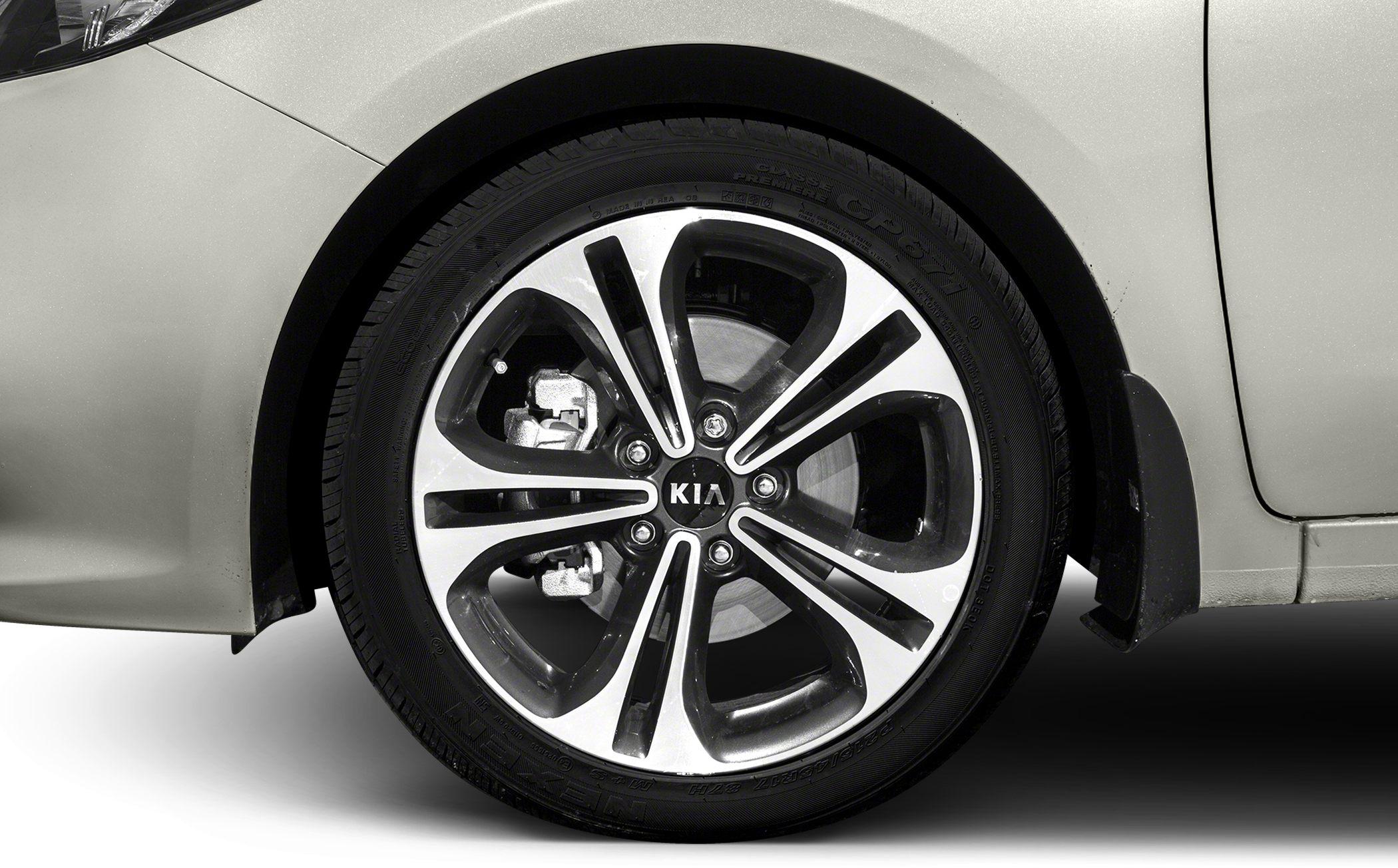 Alloy multi-spoke rim with visible disc brake and tire tread