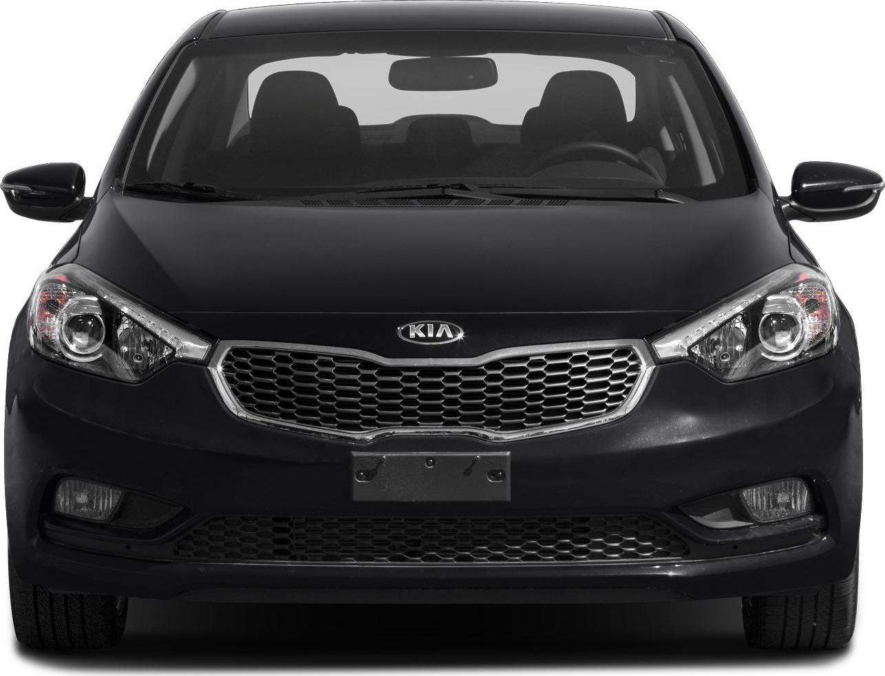 Front view with distinctive headlights and honeycomb grille
