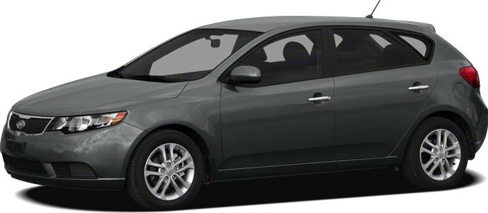 Side profile of a hatchback with alloy wheels