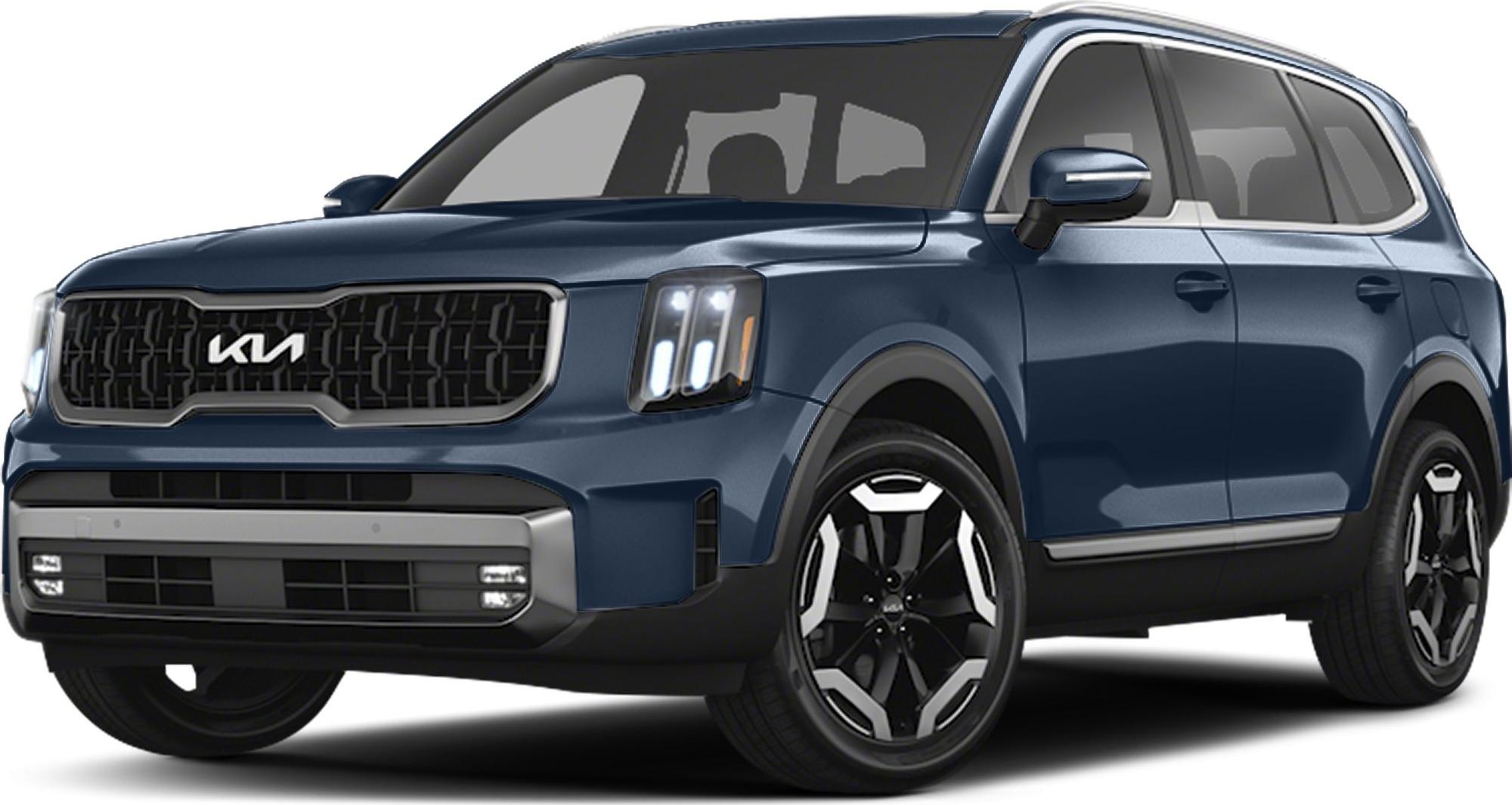 LED vertical headlights and alloy wheels front angle