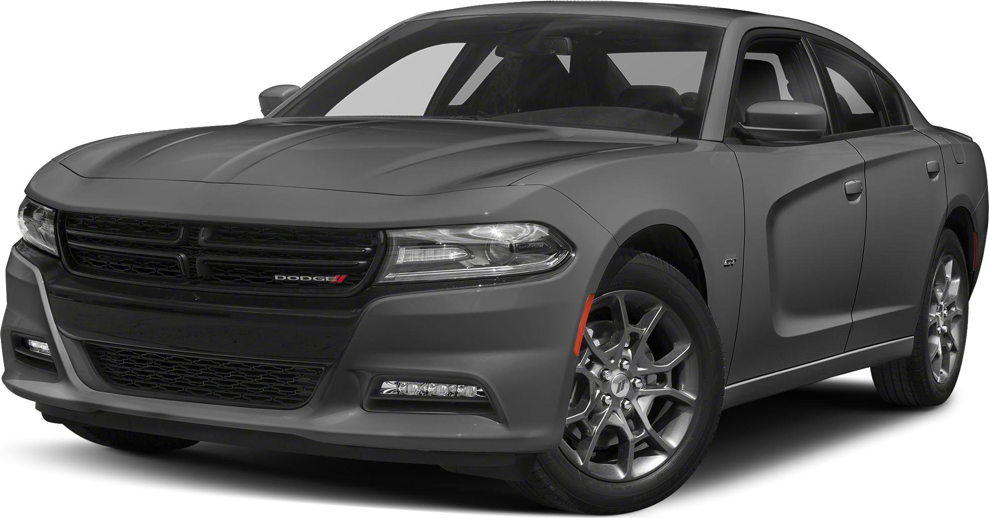 Front grille, headlights, and sporty wheels of mid-size sedan