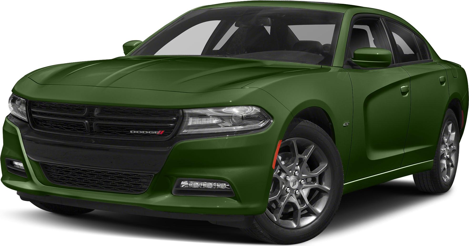 Front fascia with grille, headlights, and alloy wheels