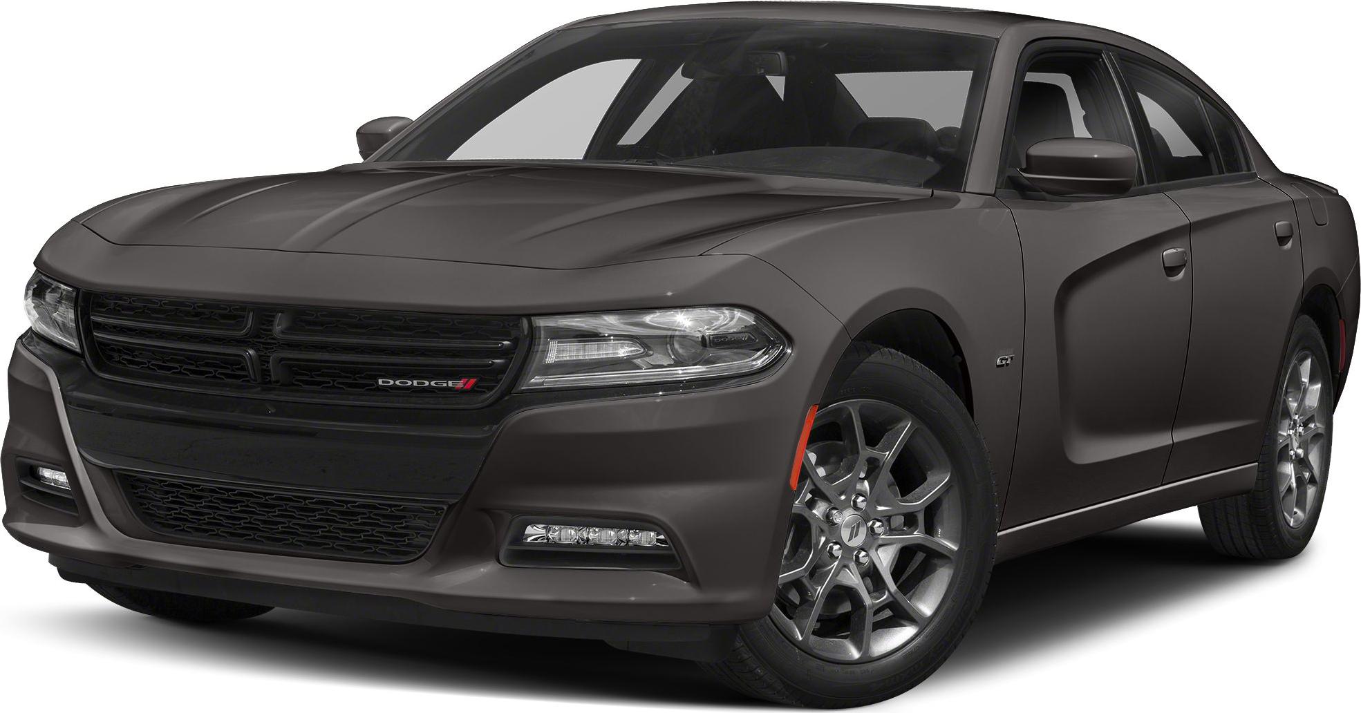 Front grille and alloy wheels of a modern muscle sedan