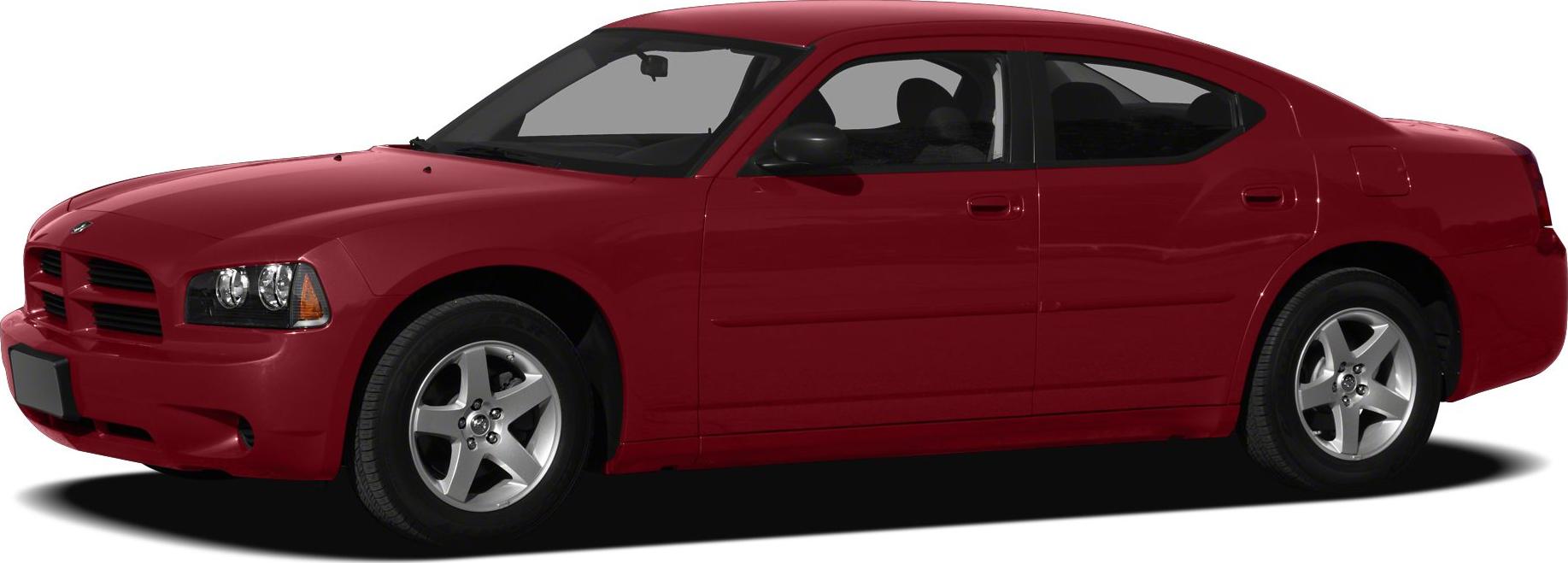 Red 4-door sedan with silver alloy wheels and signature grille