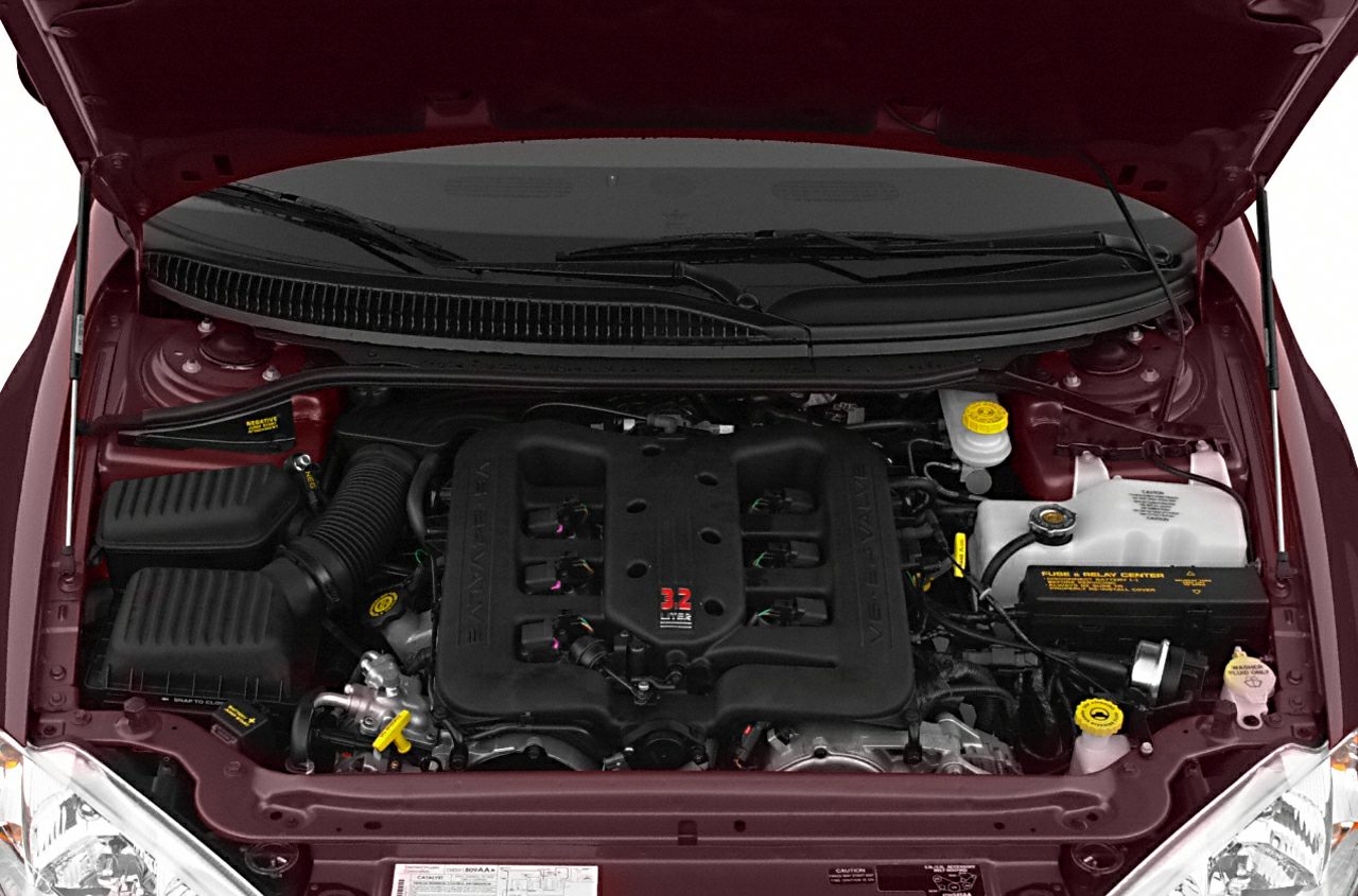V6 3.2L engine bay with detailed components and layout