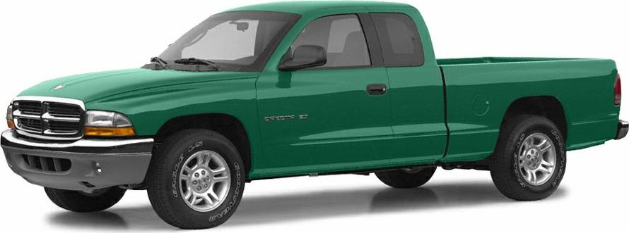 Extended cab pickup truck with green body and robust design