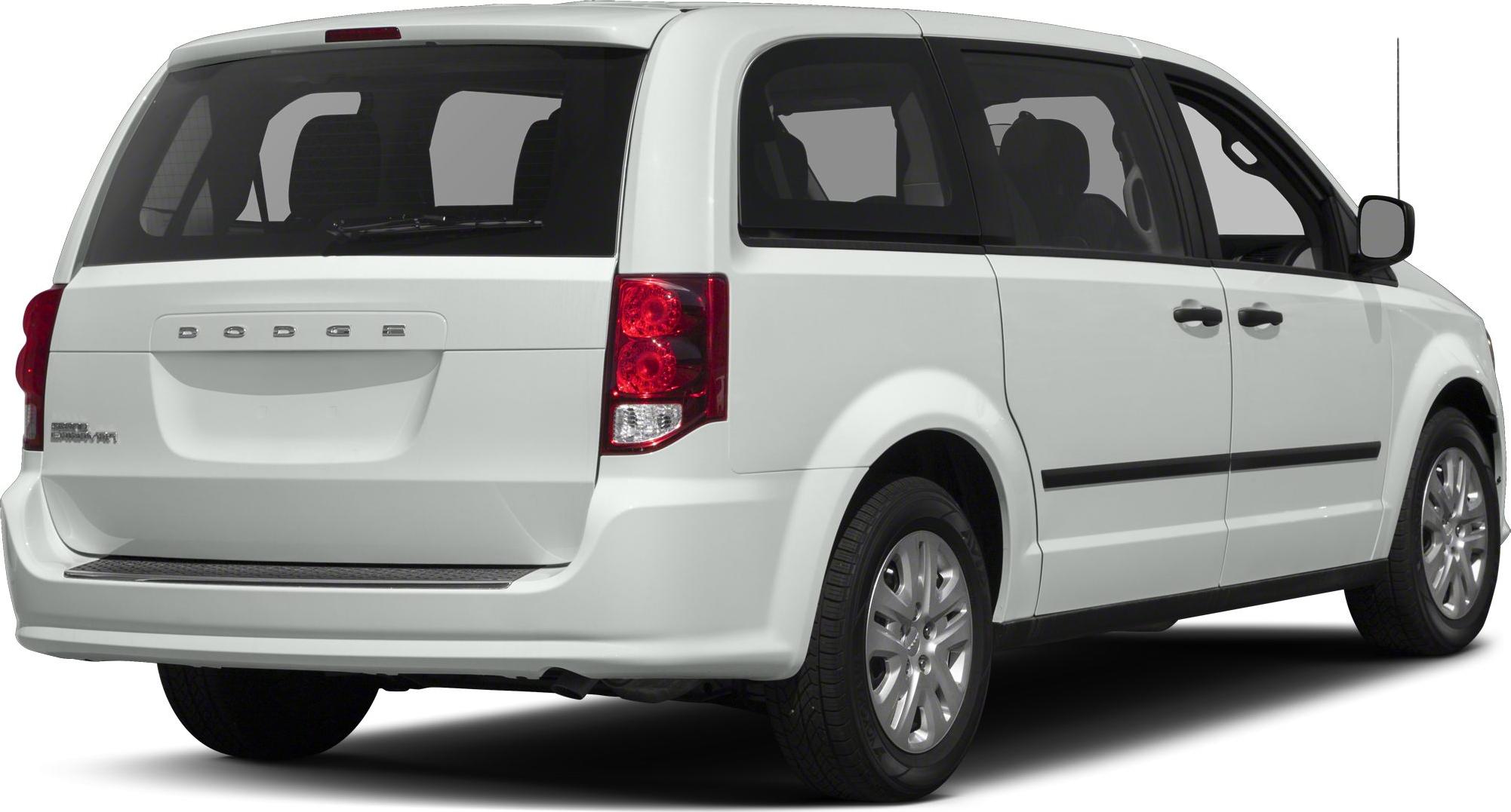Rear and side view of a minivan with sliding doors and distinct tail lights