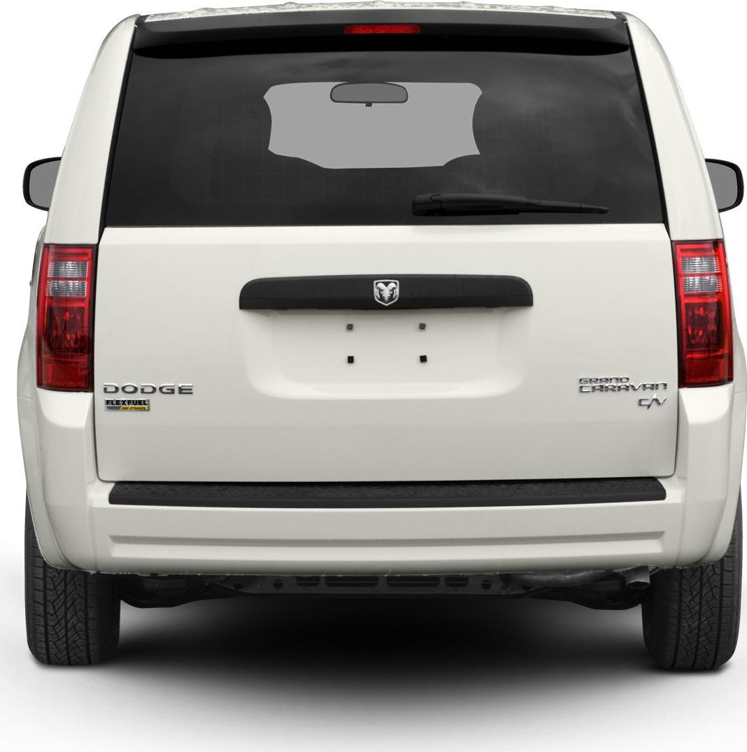 2008 Dodge Caravan V Rear View