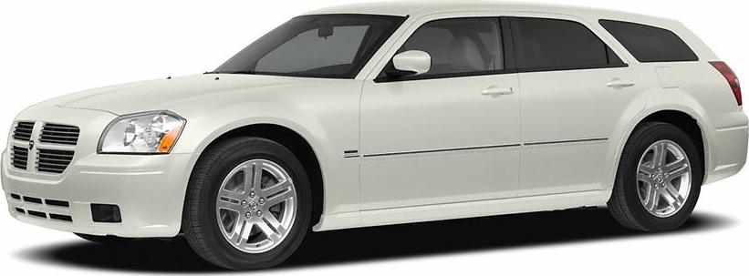 White extended station wagon with sleek design and distinctive front grille