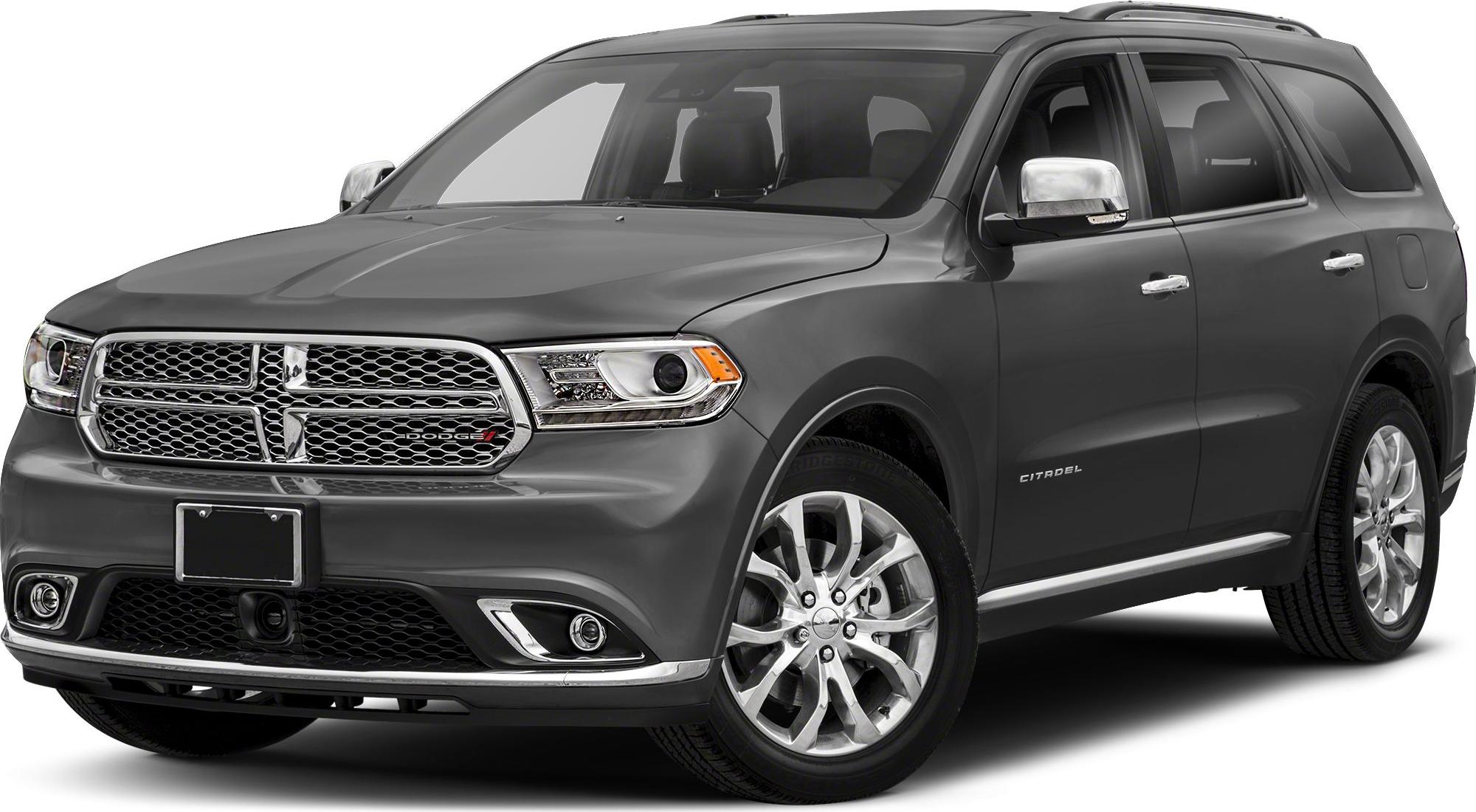 Front-side view of SUV with chrome grille and alloy wheels