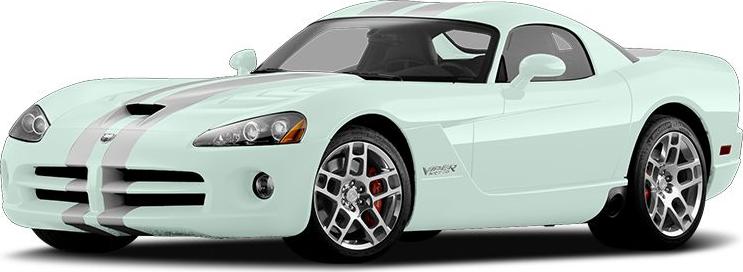 3/4 front-left view, Viper White Clearcoat