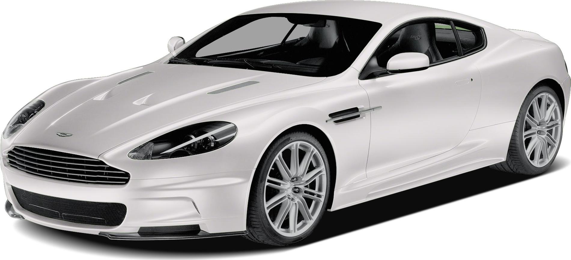 Front 3/4 view of white luxury sports coupe with vented hood and multi-spoke alloy wheels.