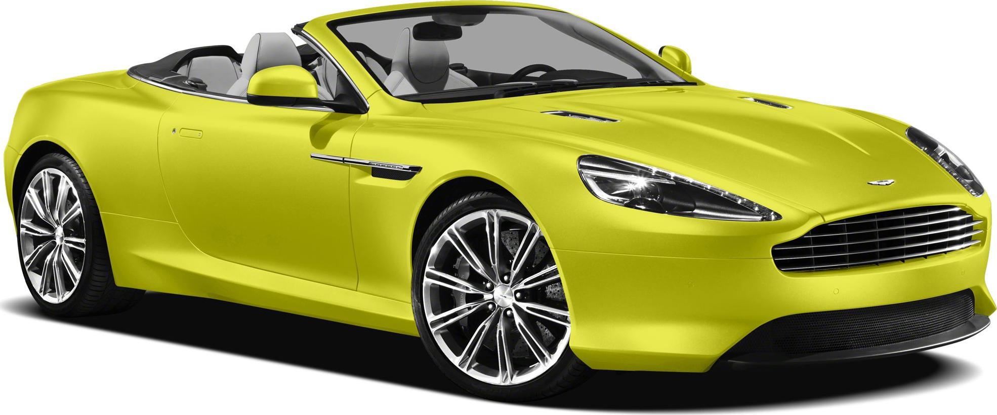 Convertible sports car with sleek headlights and alloy wheels in bright yellow