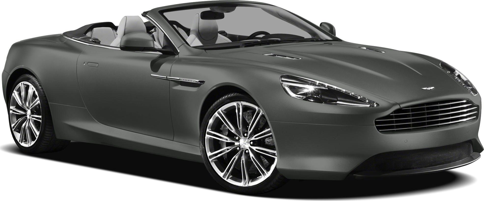 Convertible with aerodynamic front grille and sharp headlights