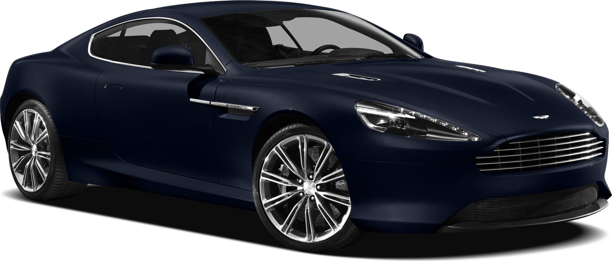 Front side of luxury coupe with modern headlights and distinctive alloy wheels