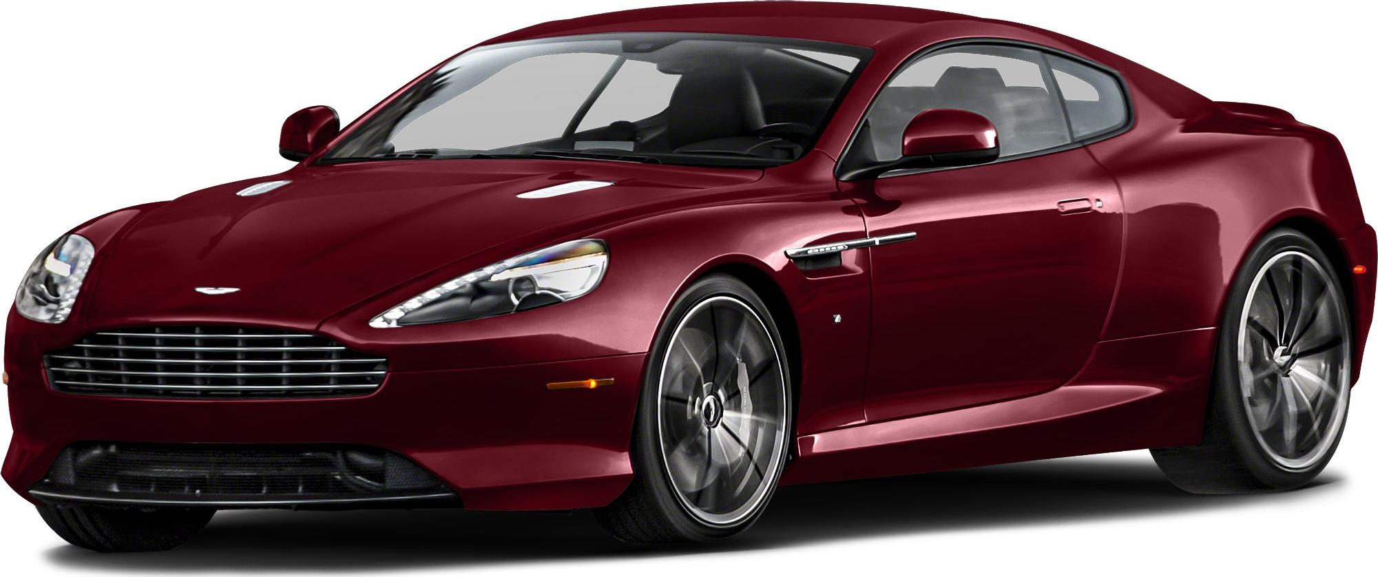 Burgundy sports coupe front three-quarter view with alloy wheels