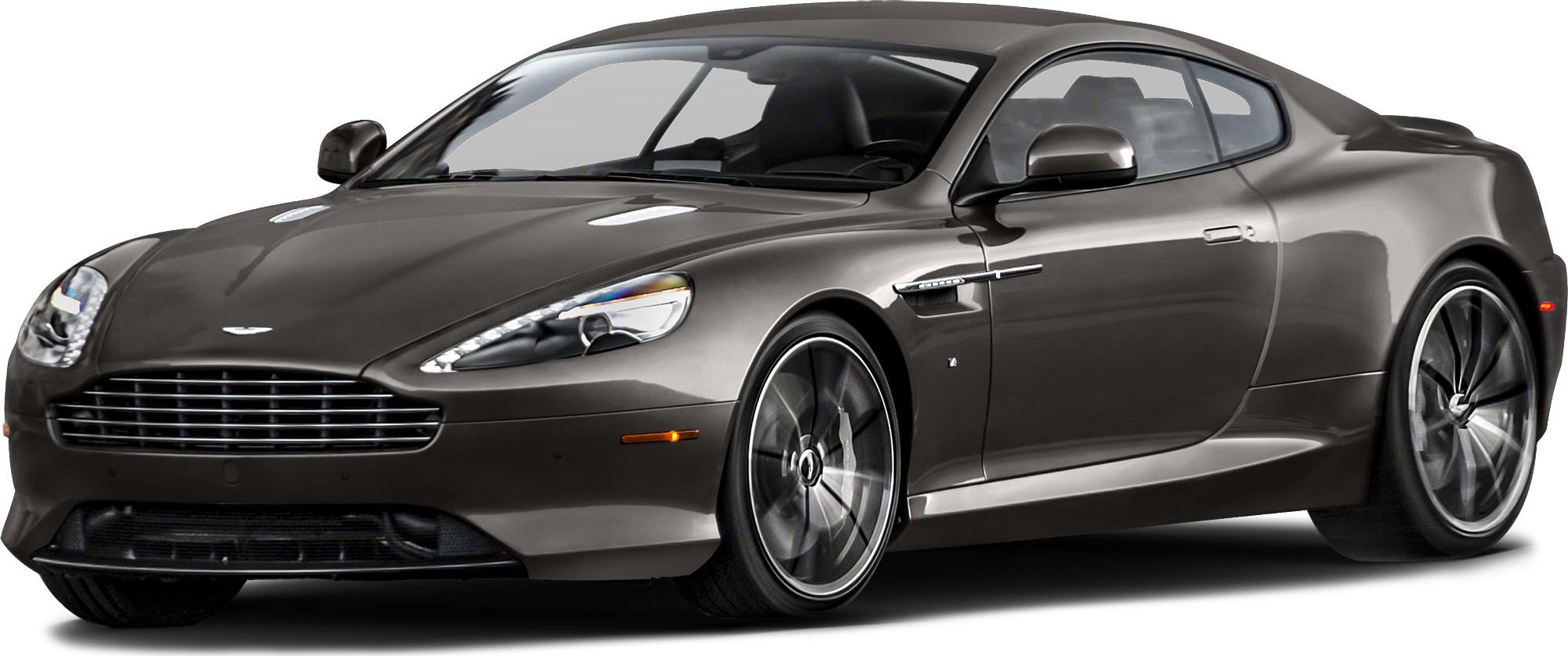 Front and side view of sleek luxury coupe with aerodynamic design and alloy wheels