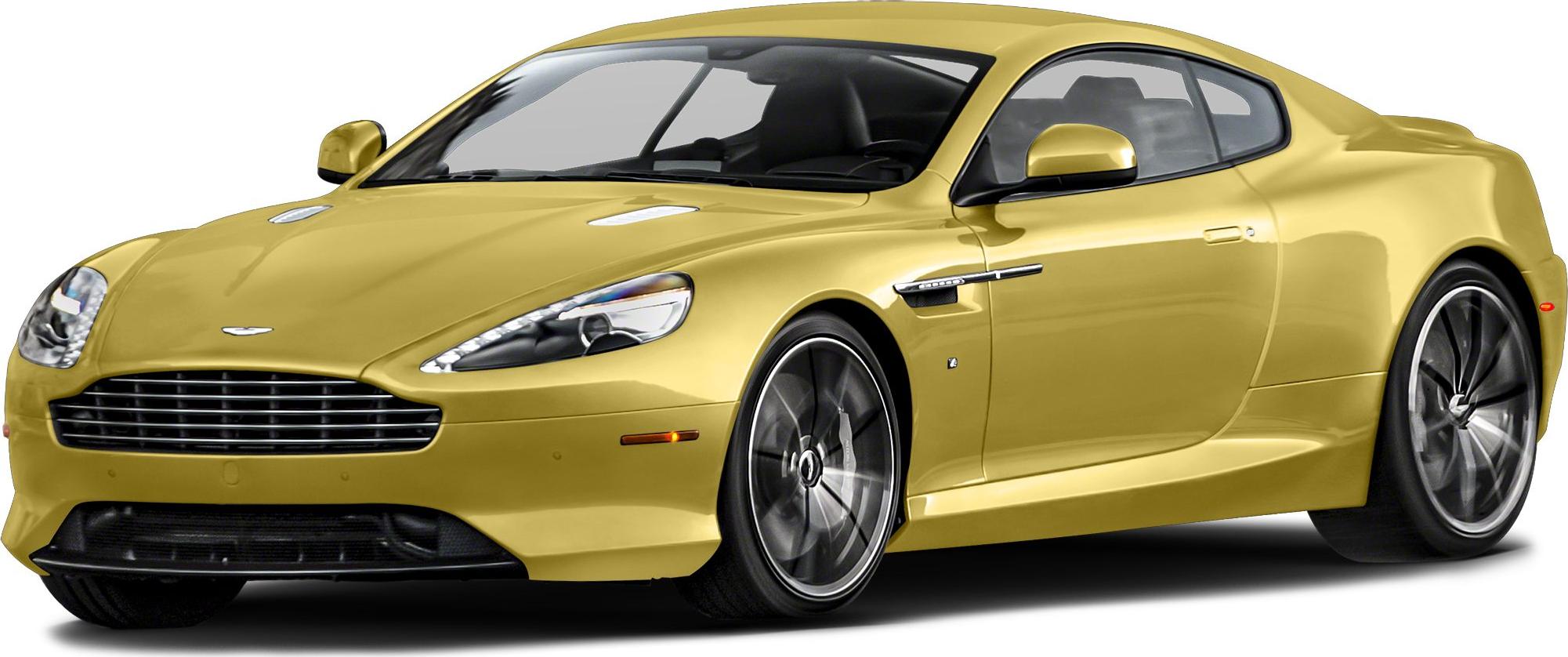 Yellow luxury coupe with sporty wheel design and prominent front grille