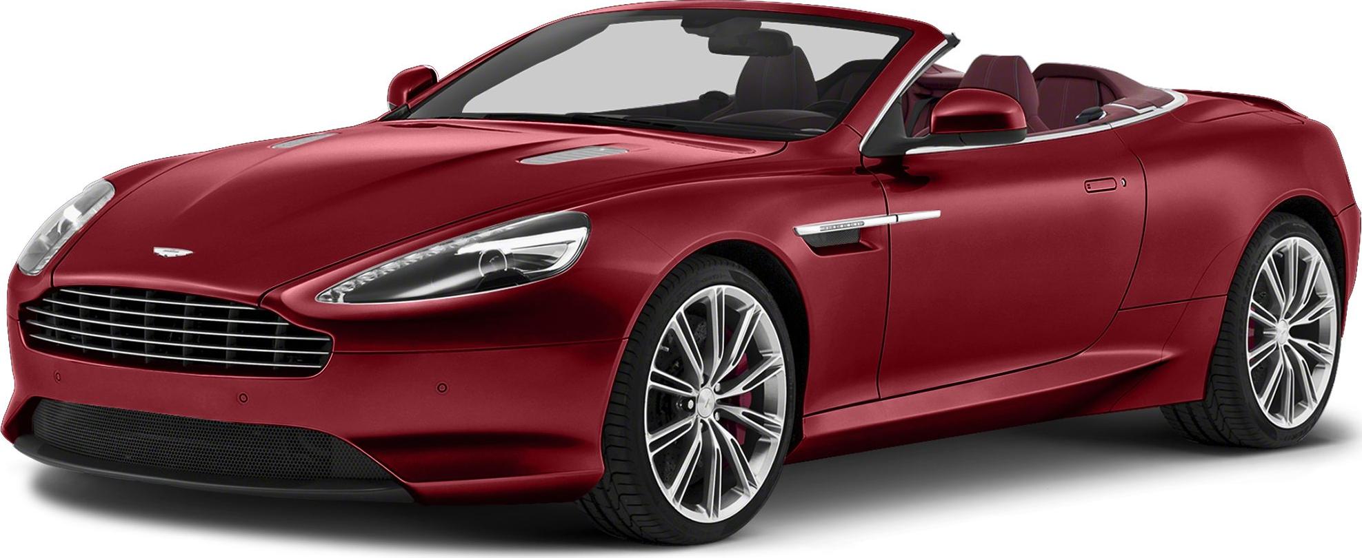 Front-side view of a red convertible with sporty alloy wheels