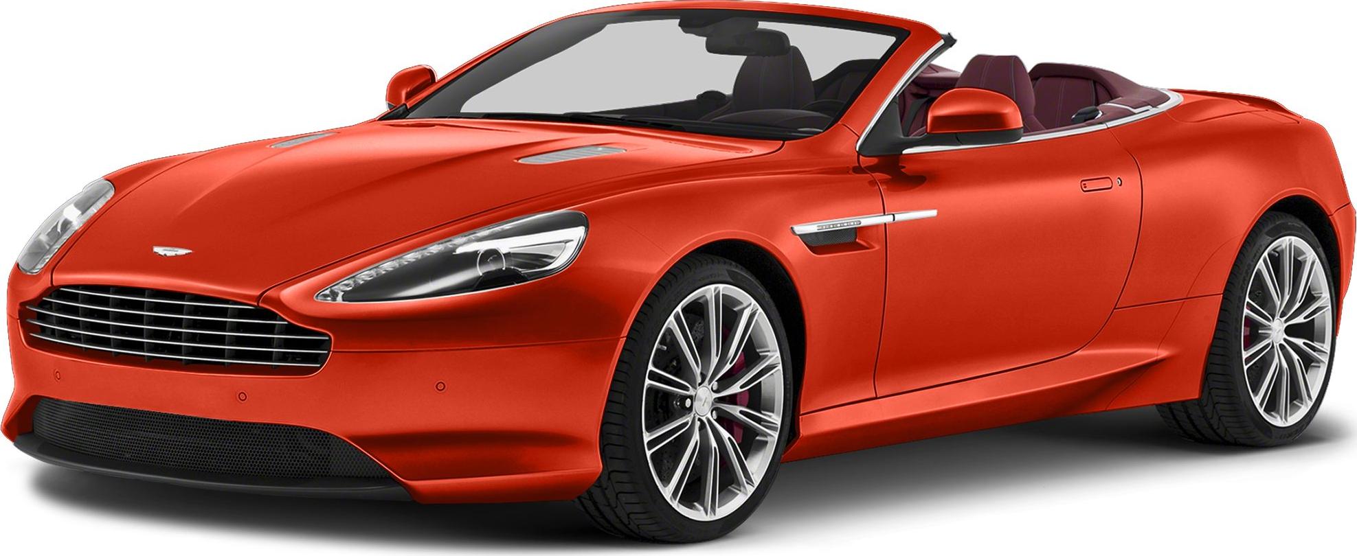 Red convertible luxury sports car with distinctive grille and alloy wheels